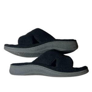Vionic Relax Slippers, Size 9, Black